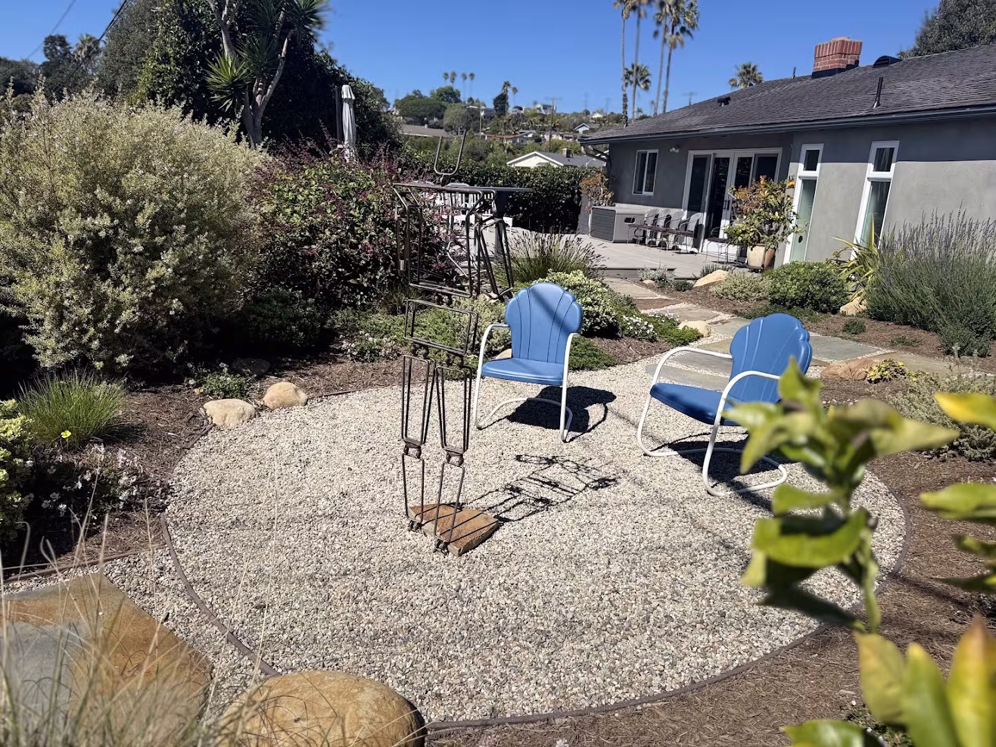 Ashley Farrell Landscape Design Concrete & Patios CA Santa Barbara walkway