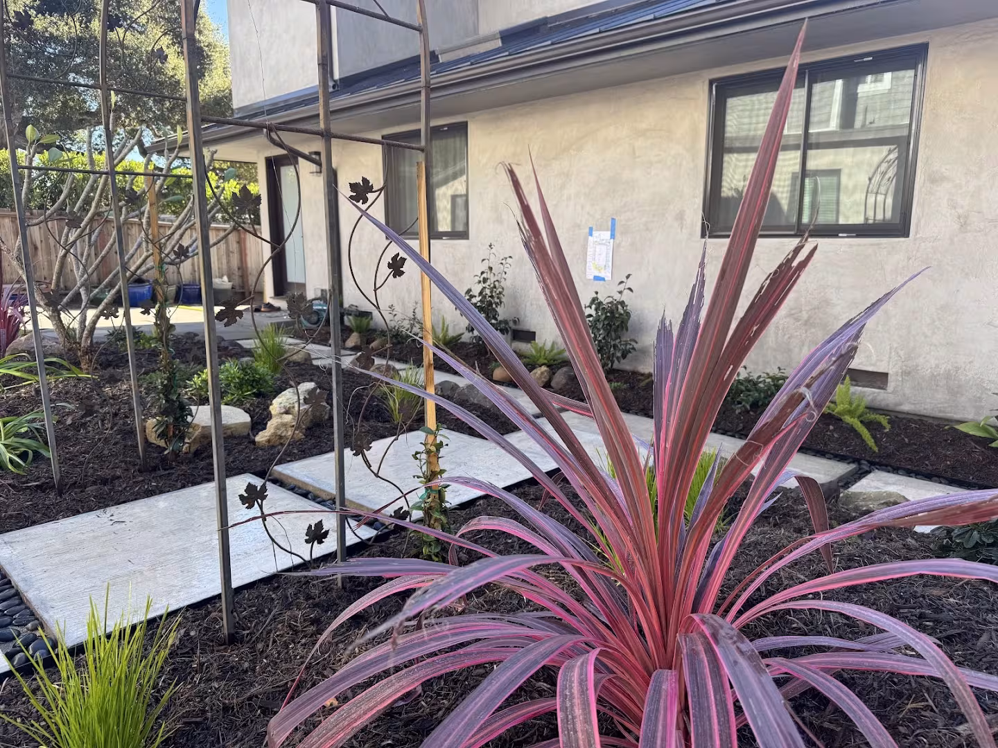 Ashley Farrell Landscape Design Santa Barbara CA Concrete & Patios slab