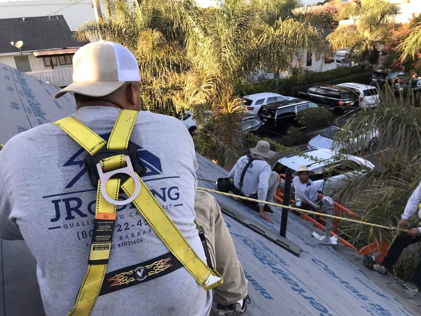 Santa Barbara Roofing J.R. Roofing CA three-tab