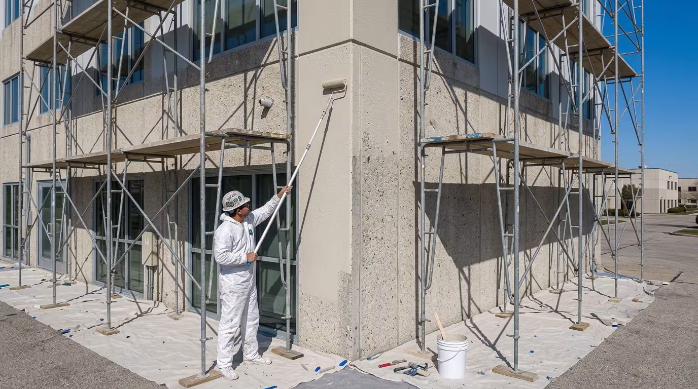 Santa Barbara Stellar Coat Works Painting CA fence-stain