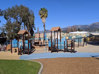 Chase Palm Park Landscaping & Lawn Care Santa Barbara CA path-light