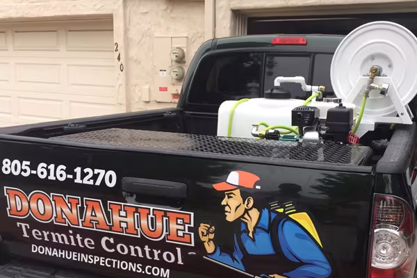 Pest Control Donahue Termite Inspections Santa Barbara CA localized