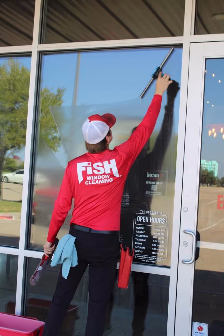 Fish Window Cleaning Windows & Doors Santa Barbara CA grids-between
