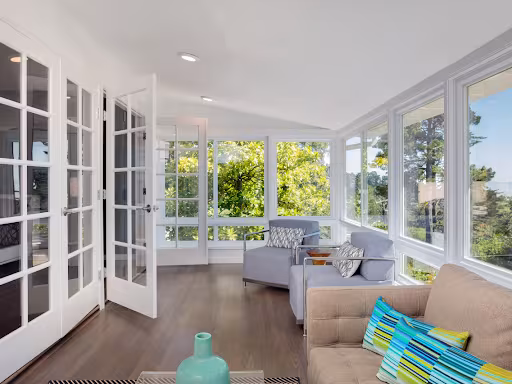Flooring Andros Floor Design and Kiba Studios Santa Barbara CA bathroom-floor