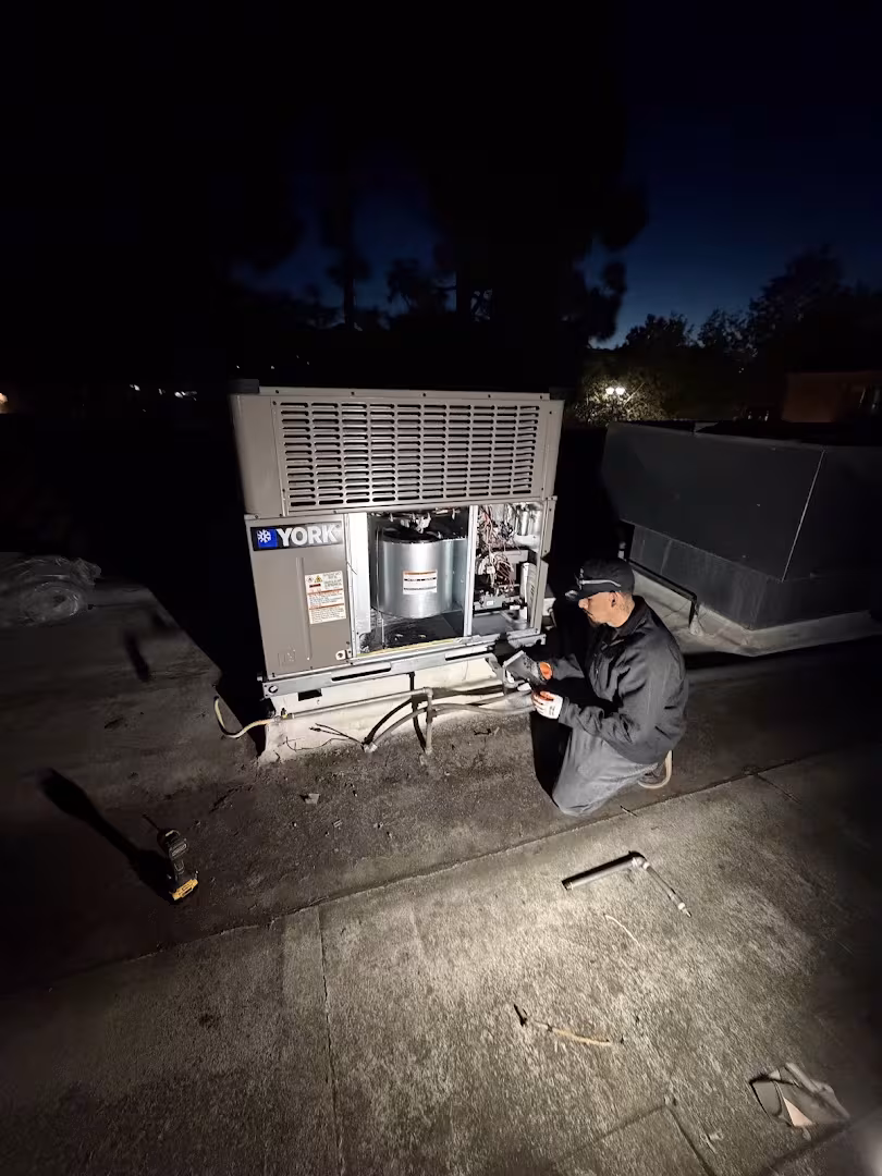HVAC J & J's Heating and Air Conditioning CA Santa Barbara drain-pan