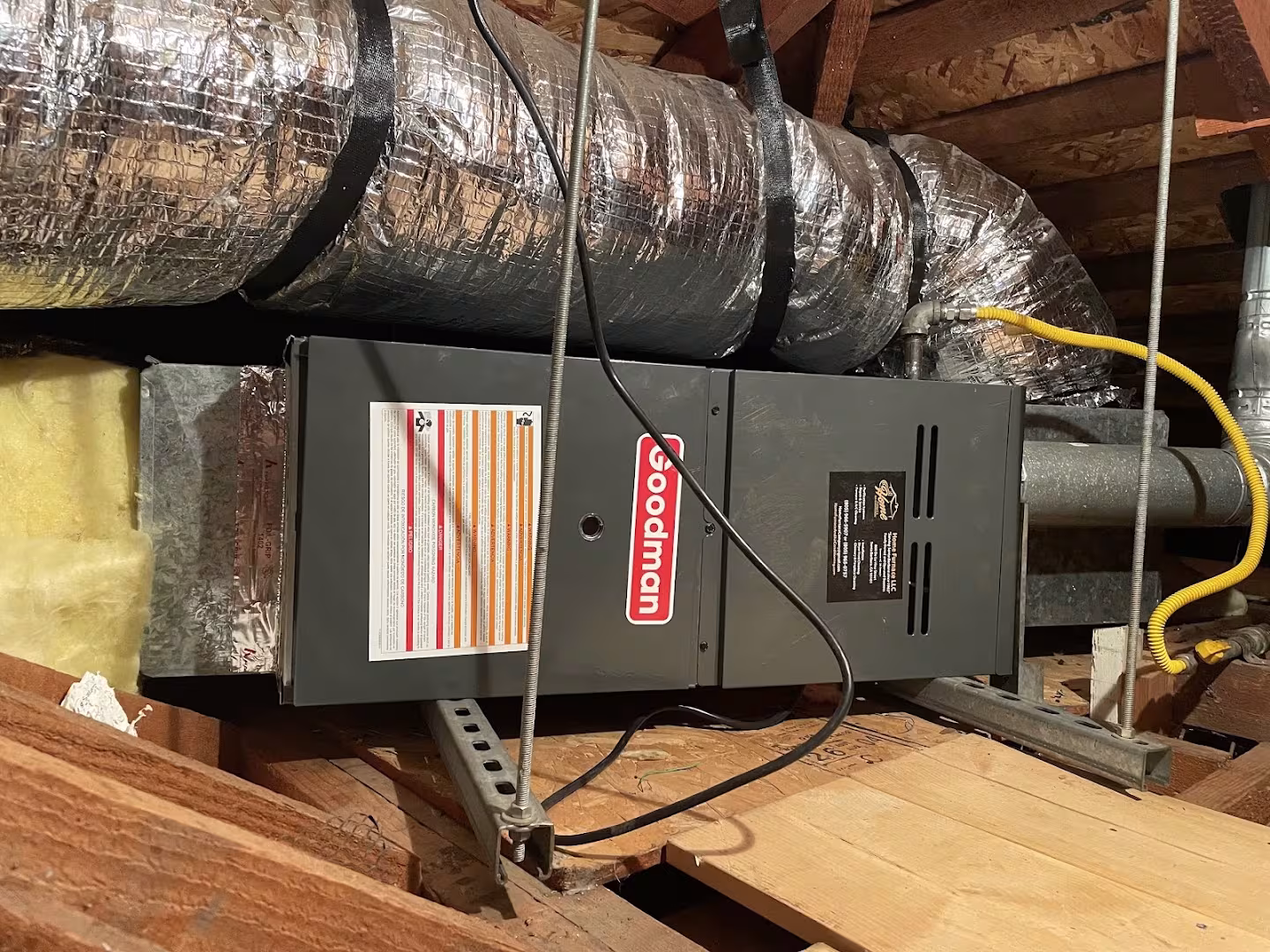 HVAC Santa Barbara Home Furnace Company CA flex-duct