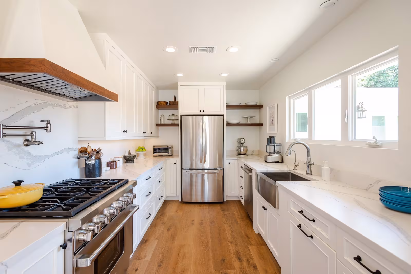 Heritage Cabinetry & Design Kitchen Remodeling Santa Barbara CA marble