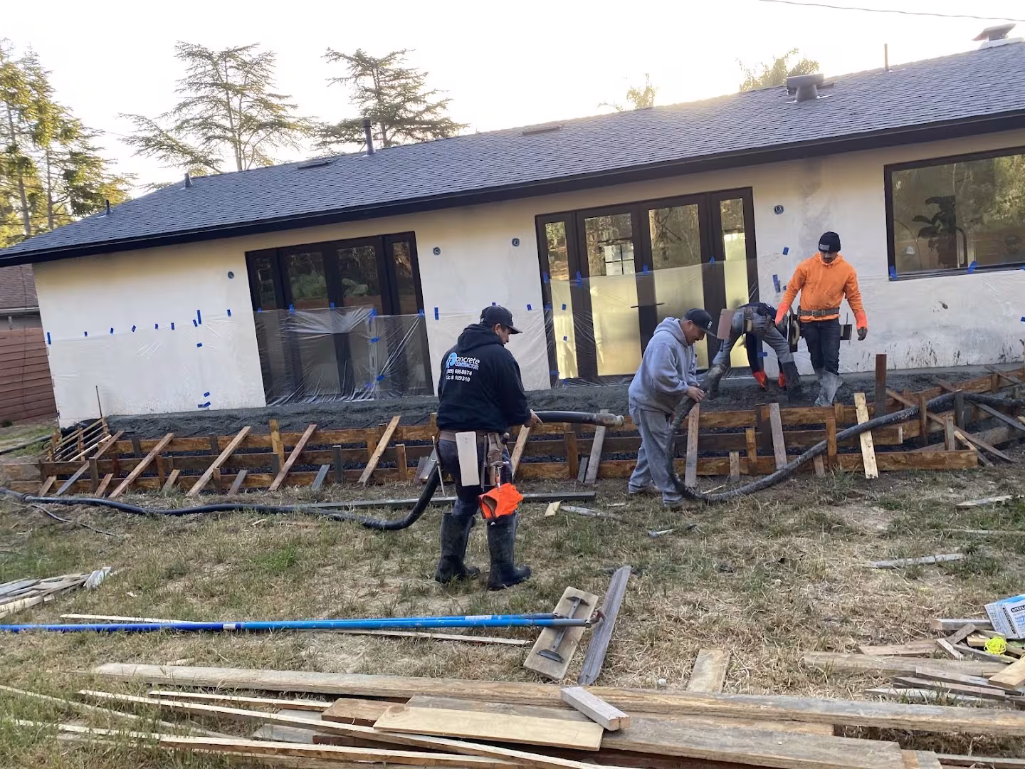 M&M Concrete Contractor Concrete & Patios Santa Barbara CA blend-color