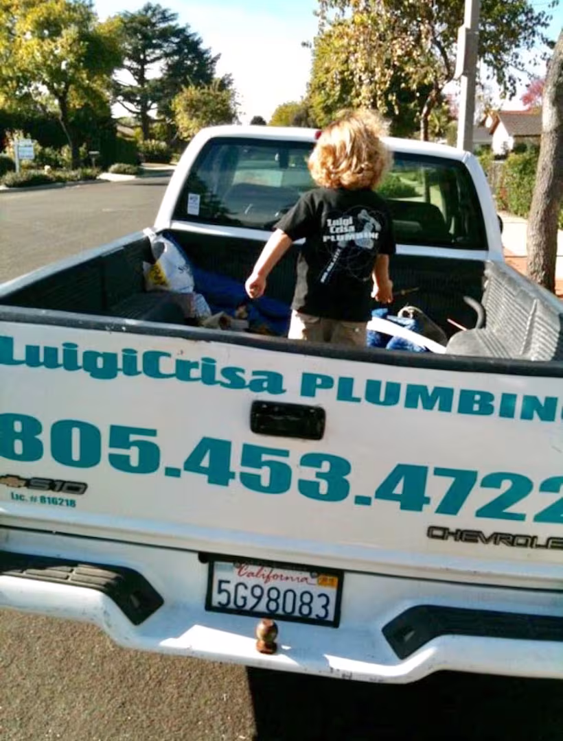 Plumbing Luigi Crisa Plumbing CA Santa Barbara rough-in