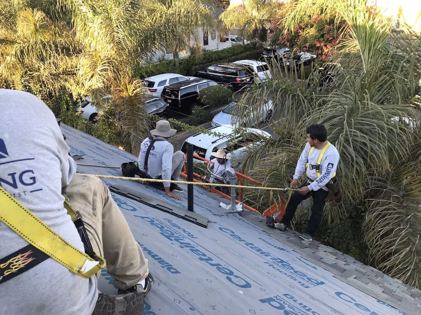 Santa Barbara Roofing J.R. Roofing CA synthetic-felt