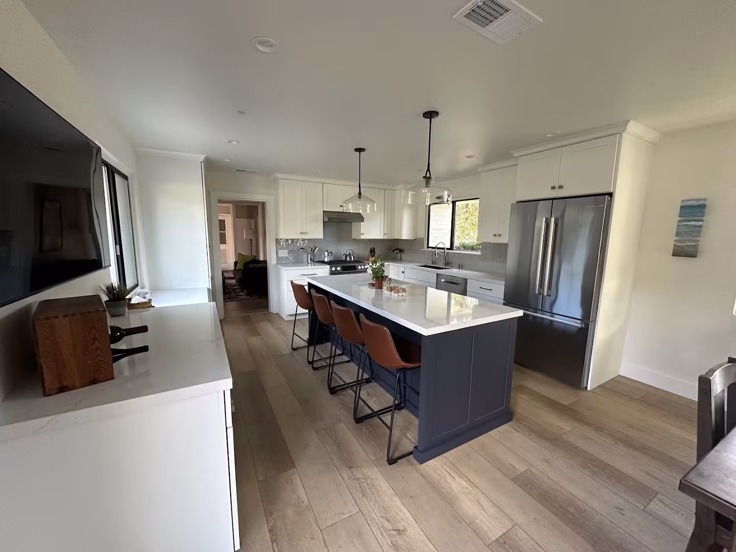 Creative Kitchen Spaces Electrical Santa Barbara CA track-lighting