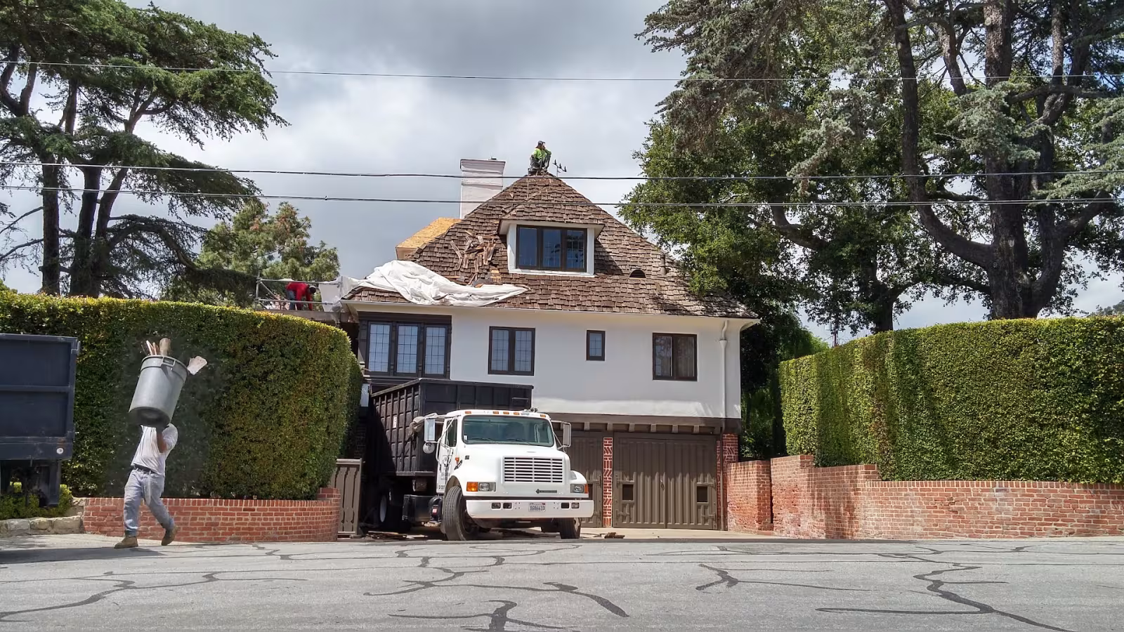 Santa Barbara CA Eagle Roof Removal Roofing wind-damage