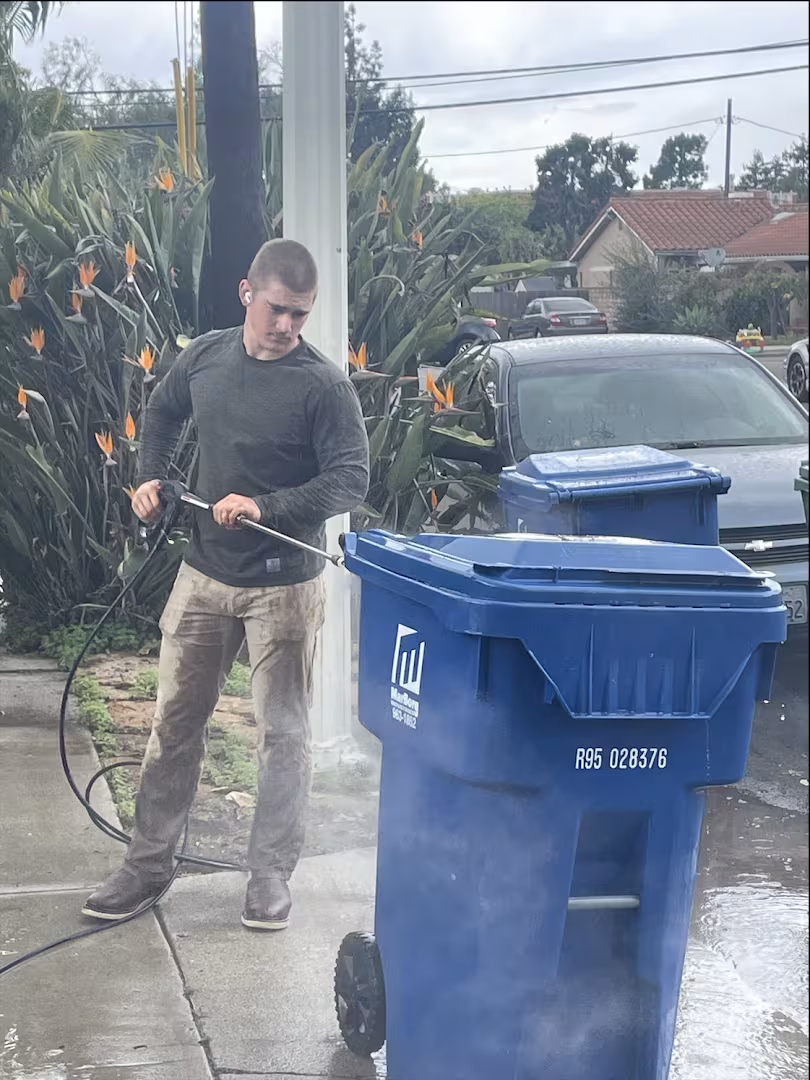 Goleta Pressure Washing Garage Doors Santa Barbara CA safety-eye