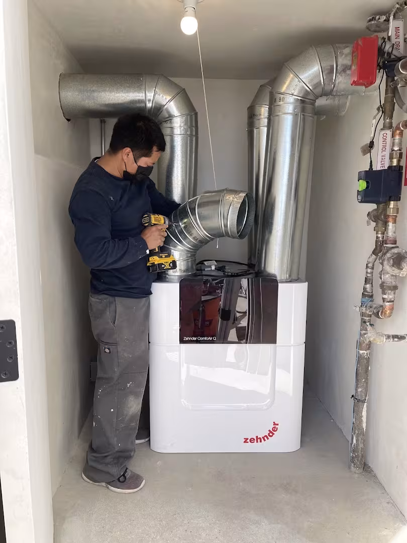 Santa Barbara CA HighPerformance.Build Insulation & Energy Efficiency intake-baffle