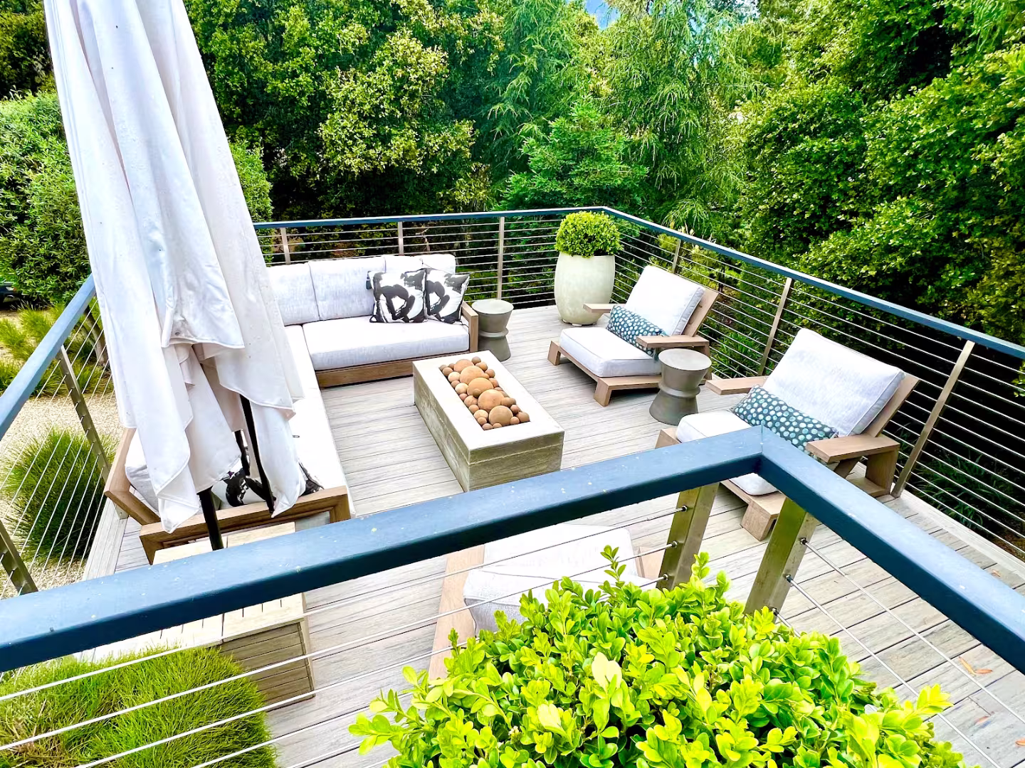 Landscapes by Davids Tree Service Santa Barbara CA fence-protect