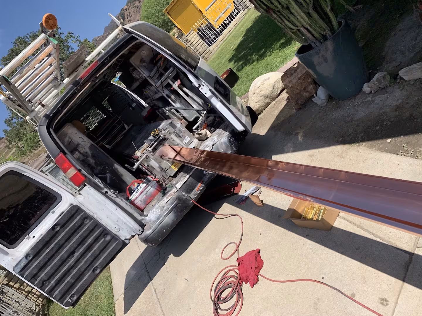 Santa Barbara Copper & Metal Supply inc Roofing CA ridge-cap