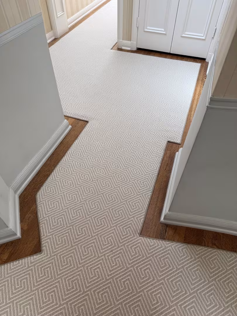 Santa Barbara Flooring Andros Floor Design and Kiba Studios CA hallway