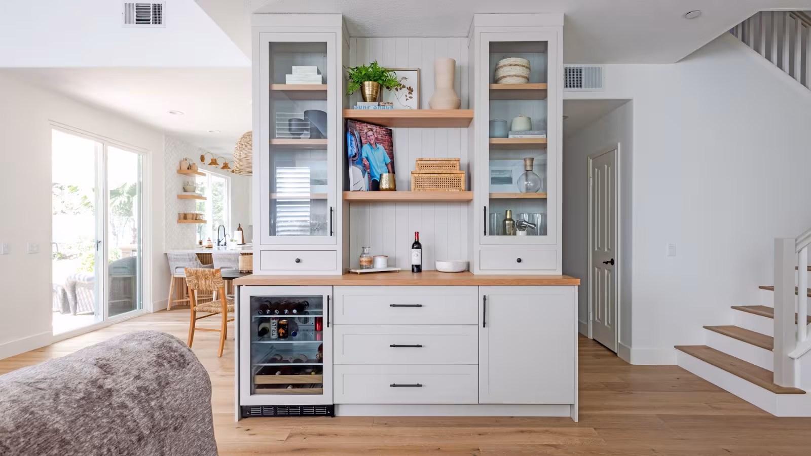 Heritage Cabinetry & Design Kitchen Remodeling Santa Barbara CA porcelain-slab