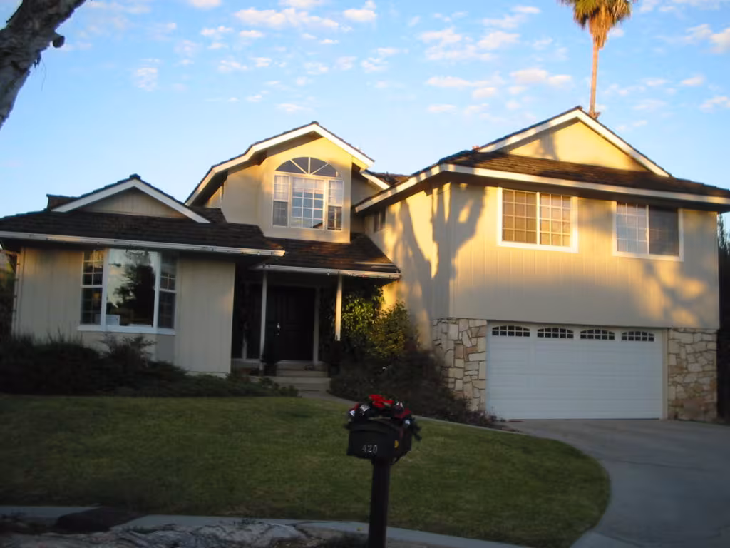 Pacific Painting Co. Garage Doors Santa Barbara CA section-replace