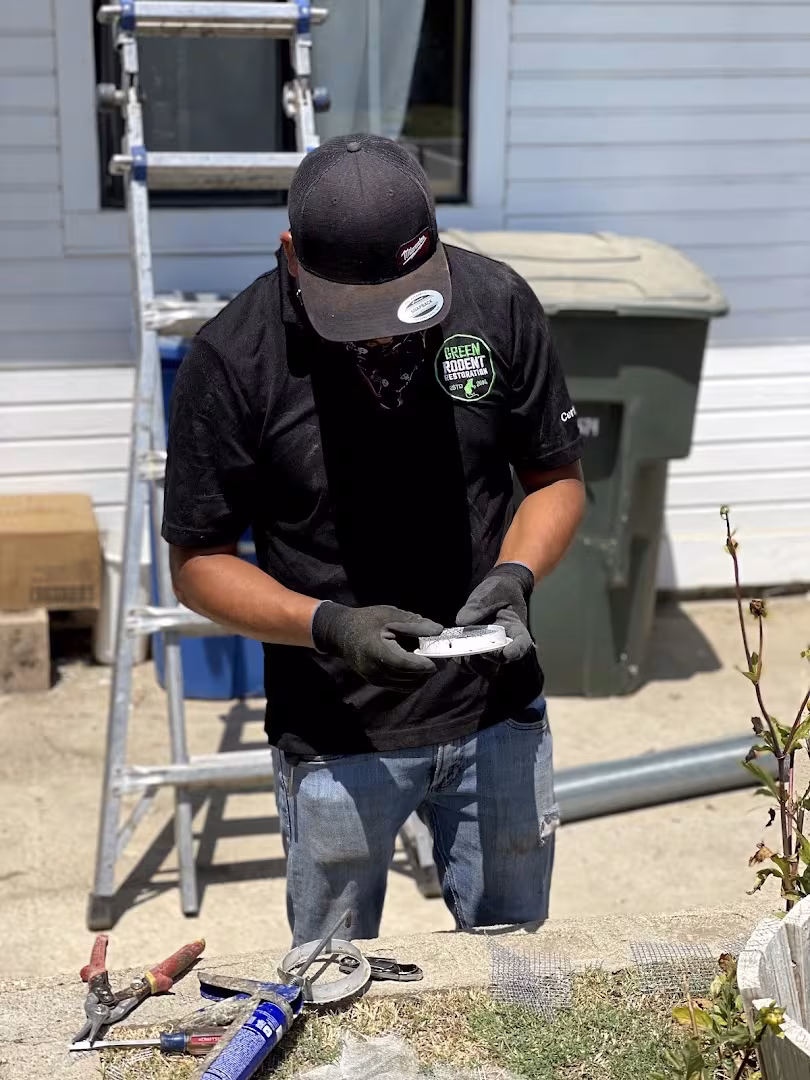Green Rodent Restoration Pest Control Santa Barbara CA crack-crevice