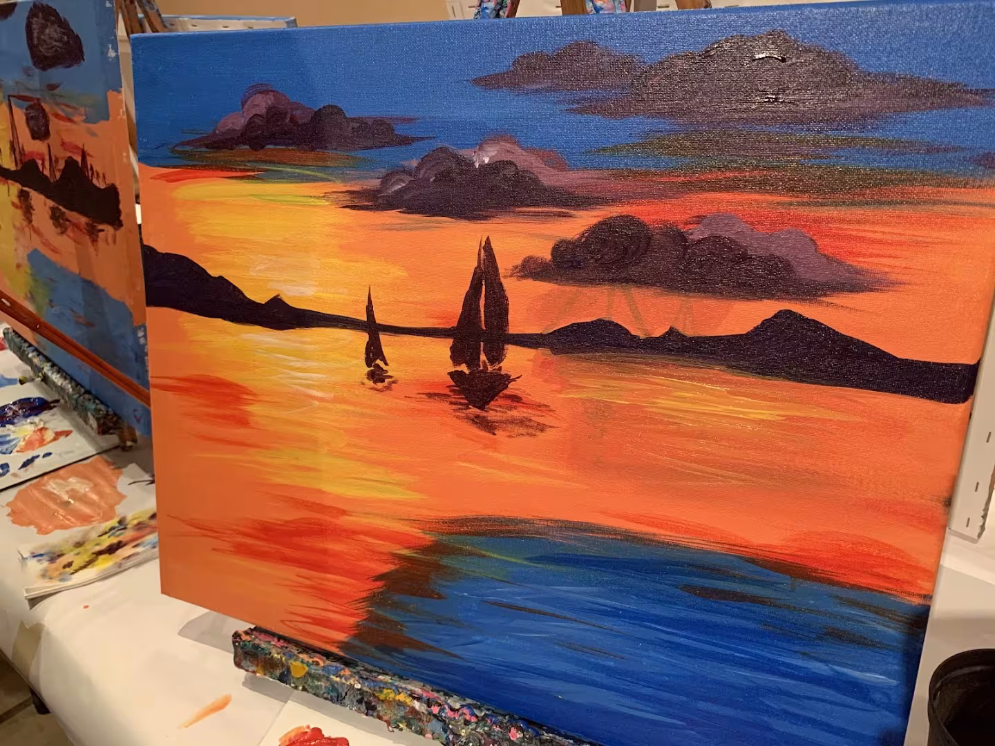 Santa Barbara The Painted Cabernet Painting CA flat-paint